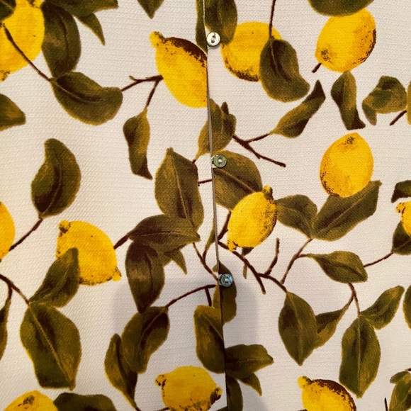 🍋🍋Zara Lemon sleeveless sundress large - Picture 7 of 12